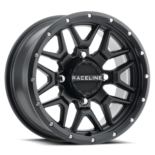 Raceline Wheel (A94B-Krank) Satin Black Finish
