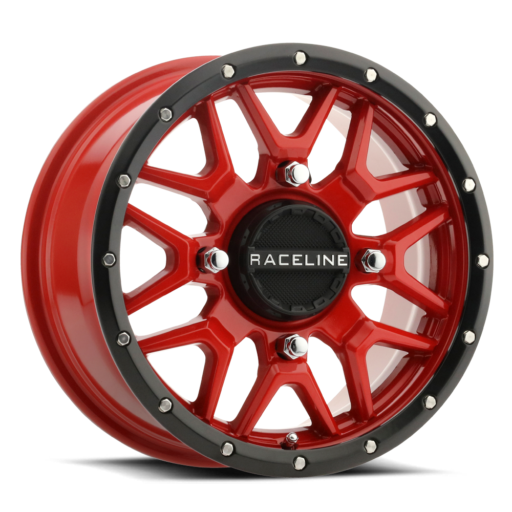 Raceline Wheel (A94R-Krank) Gloss Red Finish