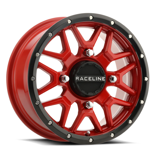 Raceline Wheel (A94R-Krank) Gloss Red Finish