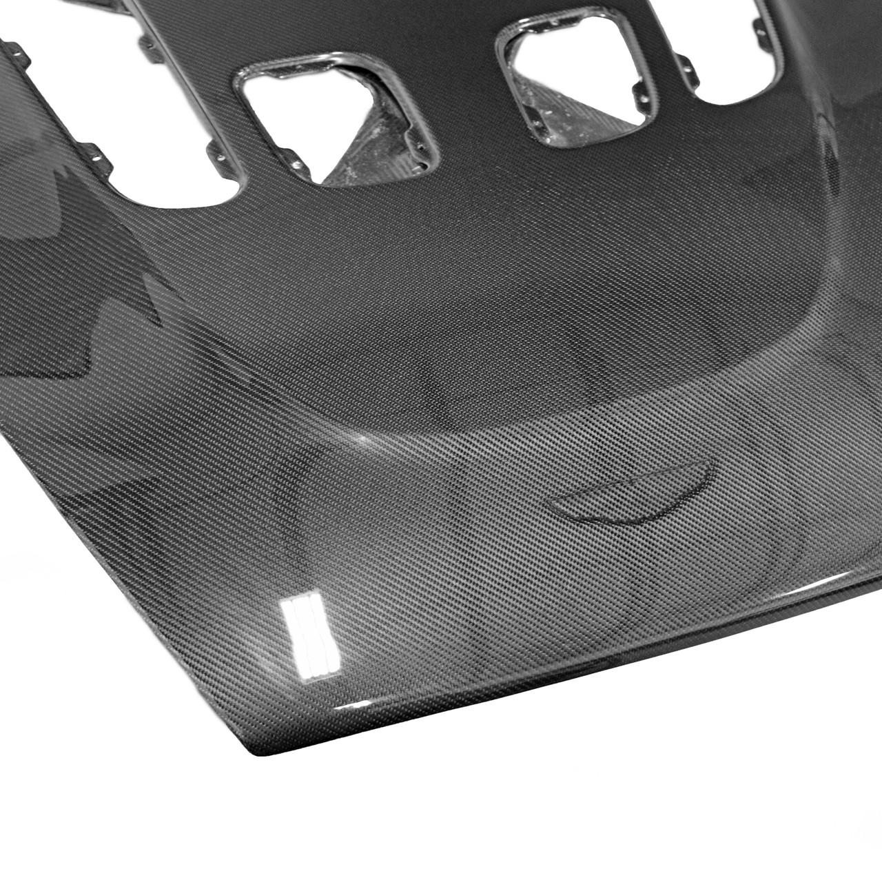 Fabspeed Carbon Fiber OEM Style Vented Hood - Aston Martin DBS Vanquish Vantage V12 Vantage V8 (FS-CF-AM-OSVH)