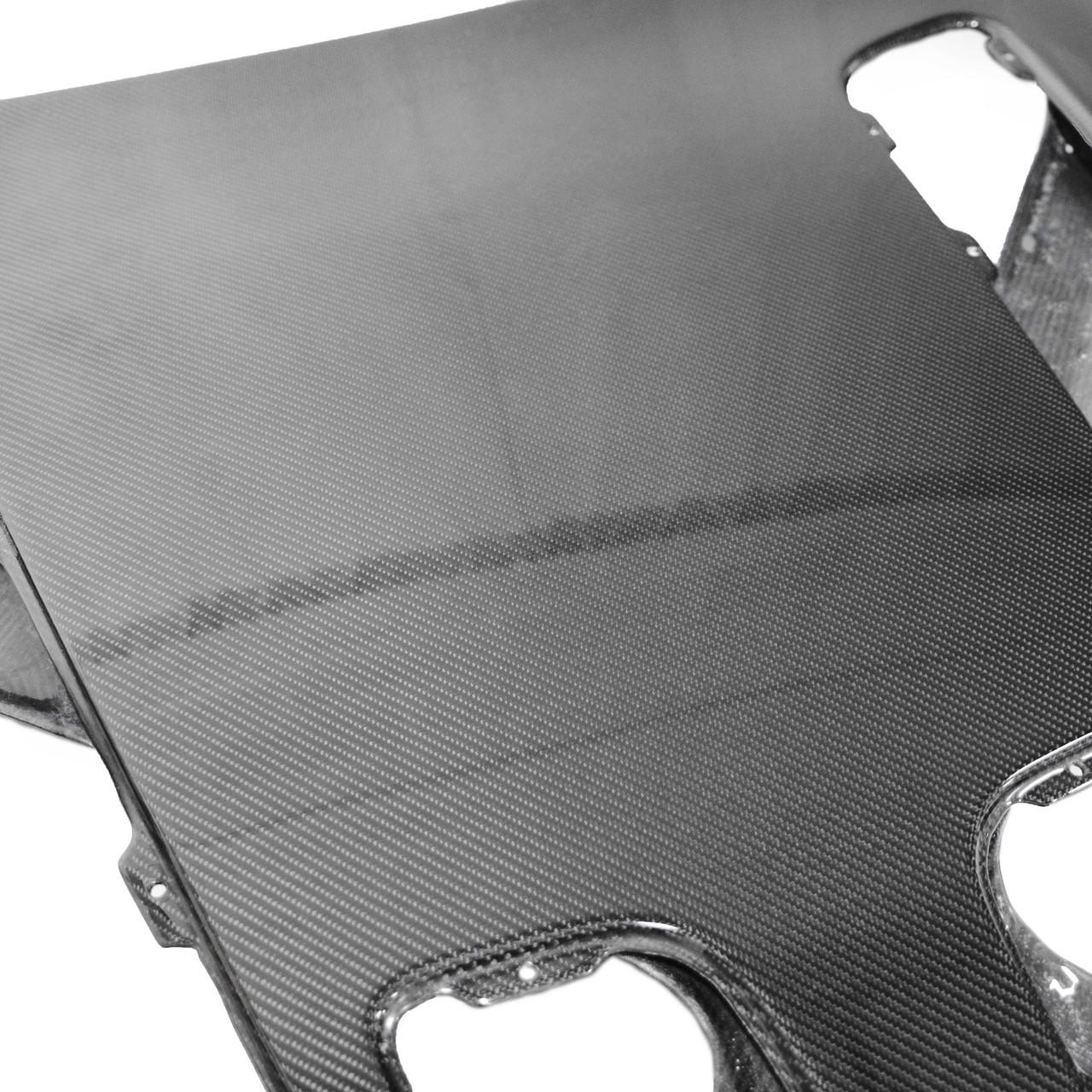 Fabspeed Carbon Fiber OEM Style Vented Hood - Aston Martin DBS Vanquish Vantage V12 Vantage V8 (FS-CF-AM-OSVH)