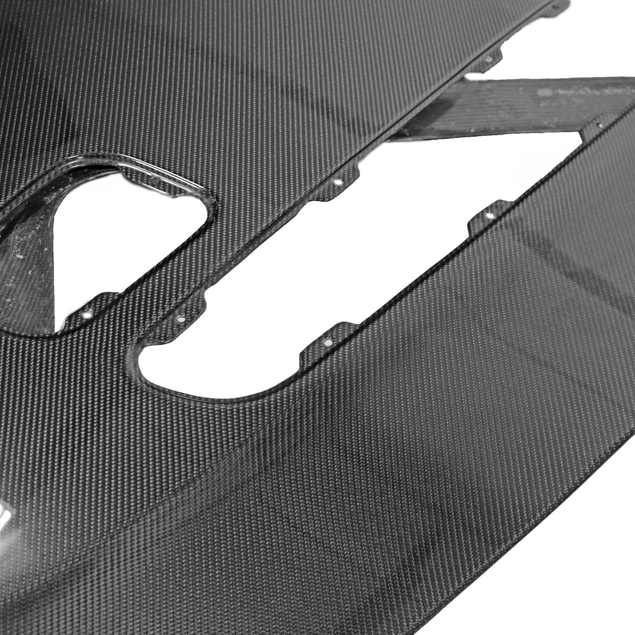 Fabspeed Carbon Fiber OEM Style Vented Hood - Aston Martin DBS Vanquish Vantage V12 Vantage V8 (FS-CF-AM-OSVH)