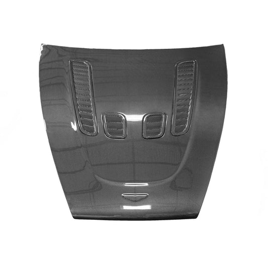 Fabspeed Carbon Fiber OEM Style Vented Hood With Vents - Aston Martin DBS/ DB9/ Vantage V8 & V12/ Rapid (FS-CF-AM-OSVHV)