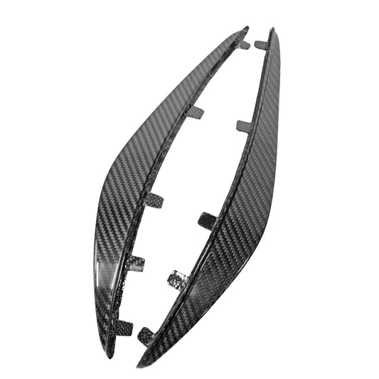 Fabspeed Carbon Fiber Front Bumper Canards Audi R8 R8 V10 (FS-CF-AUD-R8FW)