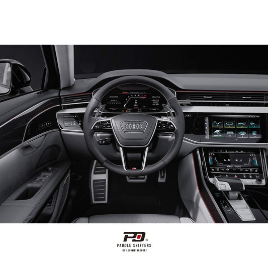 Leyo Audi S Tronic Clear Paddle Shift Extension V5