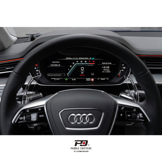 Leyo Audi S Tronic Clear Paddle Shift Extension V5