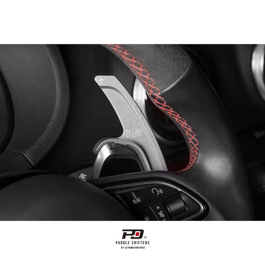 Leyo Audi S Tronic Billet Paddle Shift Extension (Silver) V2