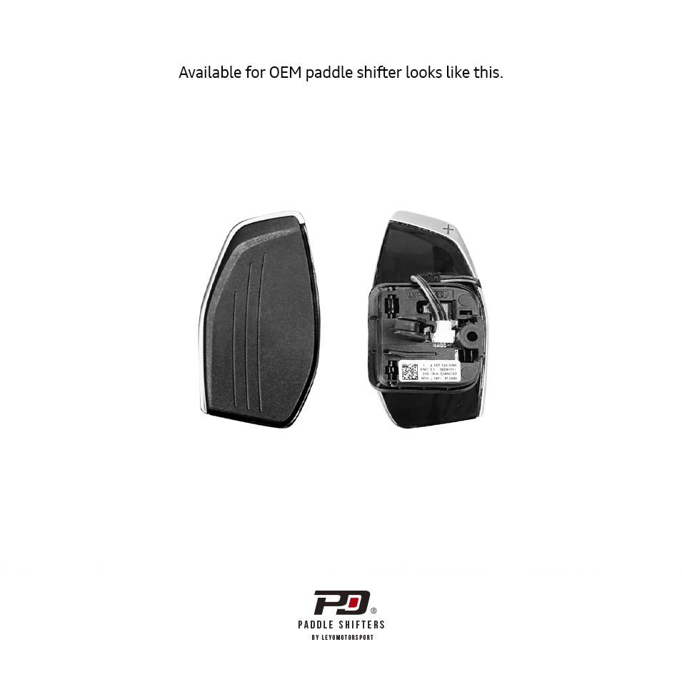 Leyo Audi RS / R8 / Clear Paddle Shift Extension