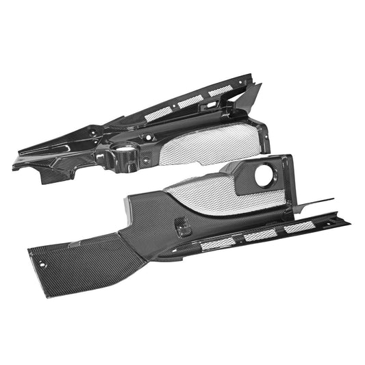 Fabspeed Carbon Fiber Coupe 5 Piece Engine Bay Panel Set - Audi R8 Coupe V10 2007-2013 (FS-CF-AUD-R8EB5)