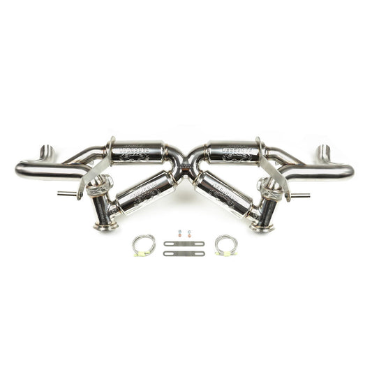 Fabspeed Audi R8 V10 Valvetronic Supersport X-Pipe Exhaust System 2019 Onwards (FS.AUD.R820V10.VLV)