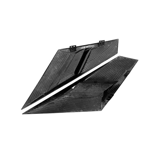 Fabspeed Carbon Fiber S Large Engine Air Intake Panels - Lamborghini Aventador (FS-CF-LAM-AVSLV)