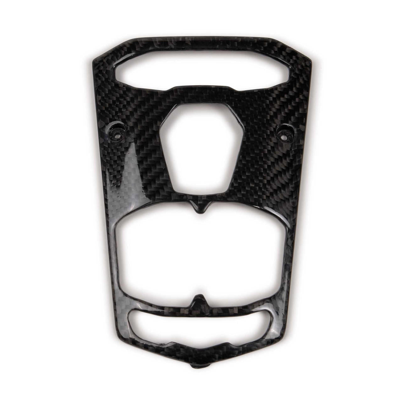 Fabspeed Carbon Fiber Small Center Console Start Plate - Lamborghini Aventador (FS-CF-LAM-AVCST)