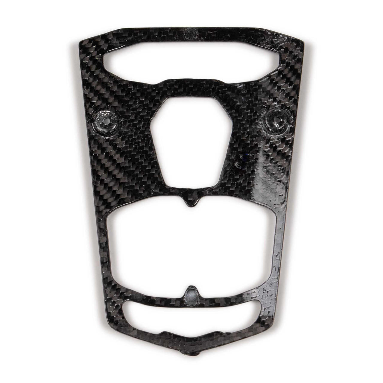 Fabspeed Carbon Fiber Small Center Console Start Plate - Lamborghini Aventador (FS-CF-LAM-AVCST)