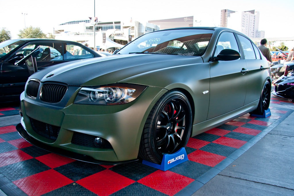APR BMW E90 M Sport Bumper Front Wind Splitter