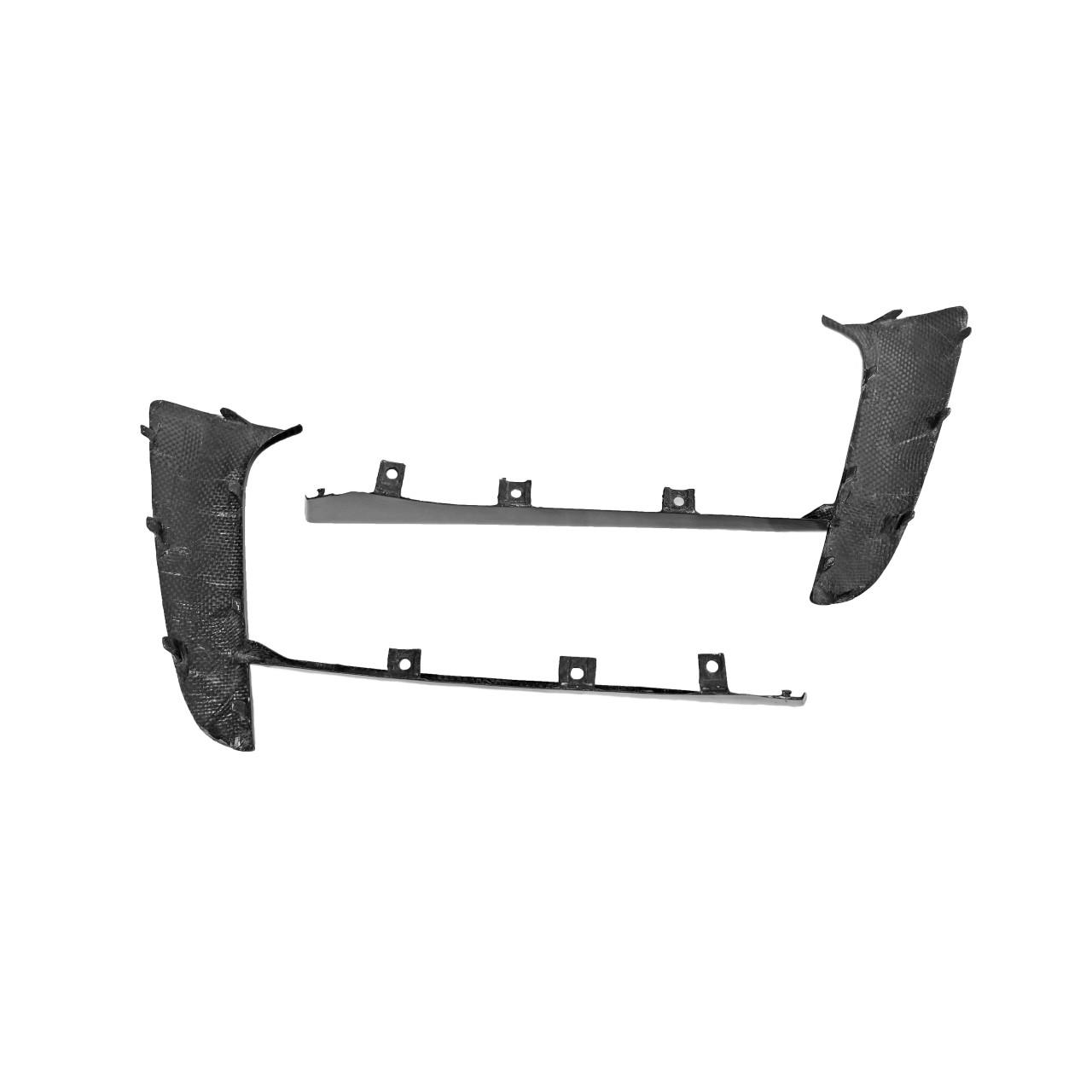 Fabspeed Carbon Fiber Front Grill Trim - Chevrolet B8 Corvette (FS-CF-COR-C8FGT)