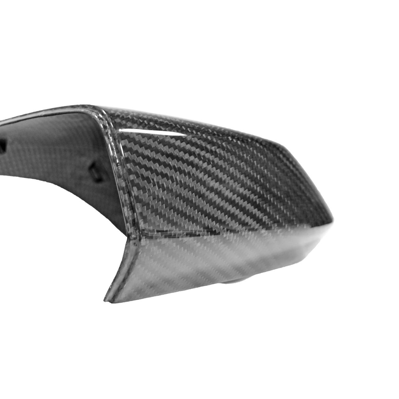 Fabspeed Carbon Fiber Mirror Caps - Chevrolet B8 Corvette (FS-CF-COR-C8MC)