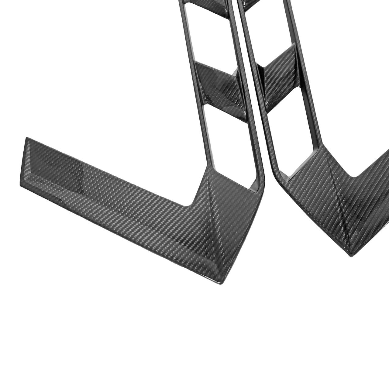 Fabspeed Carbon Fiber Rear Hatch 4 Piece Set - Chevrolet B8 Corvette (FS-CF-COR-C8RHS)