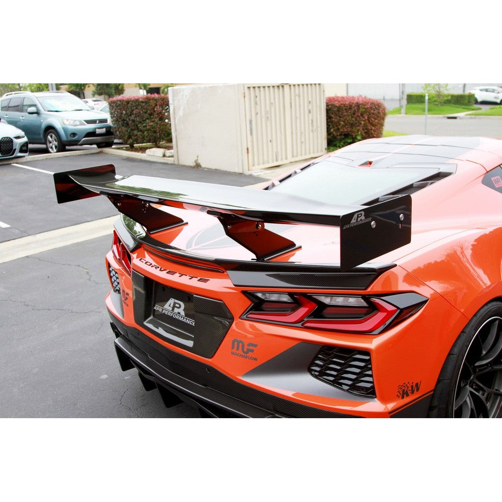 APR Chevrolet Corvette C8/ C8 Z06 GTC-500 Adjustable Wing 2020-Onwards