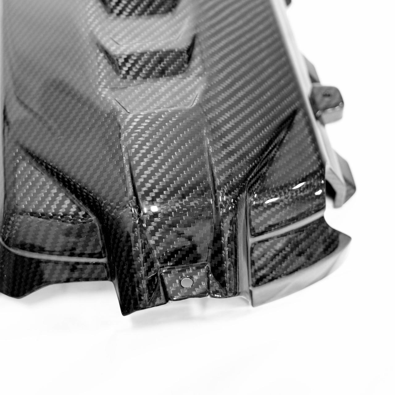 Fabspeed Carbon Fiber Center Engine Cover Chevrolet C8 Corvette (FS-CF-COR-C8EC)
