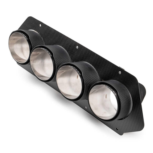 Fabspeed Chevrolet Corvette C8 Z06 Carbon Fiber Quad Tips 2023 Onwards (FS.CHEVY.C8Z06.QTCF)