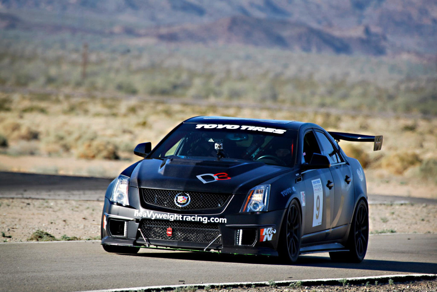 APR Cadillac CTS-V Saloon GTC-500 Adjustable Wing 2008-2015