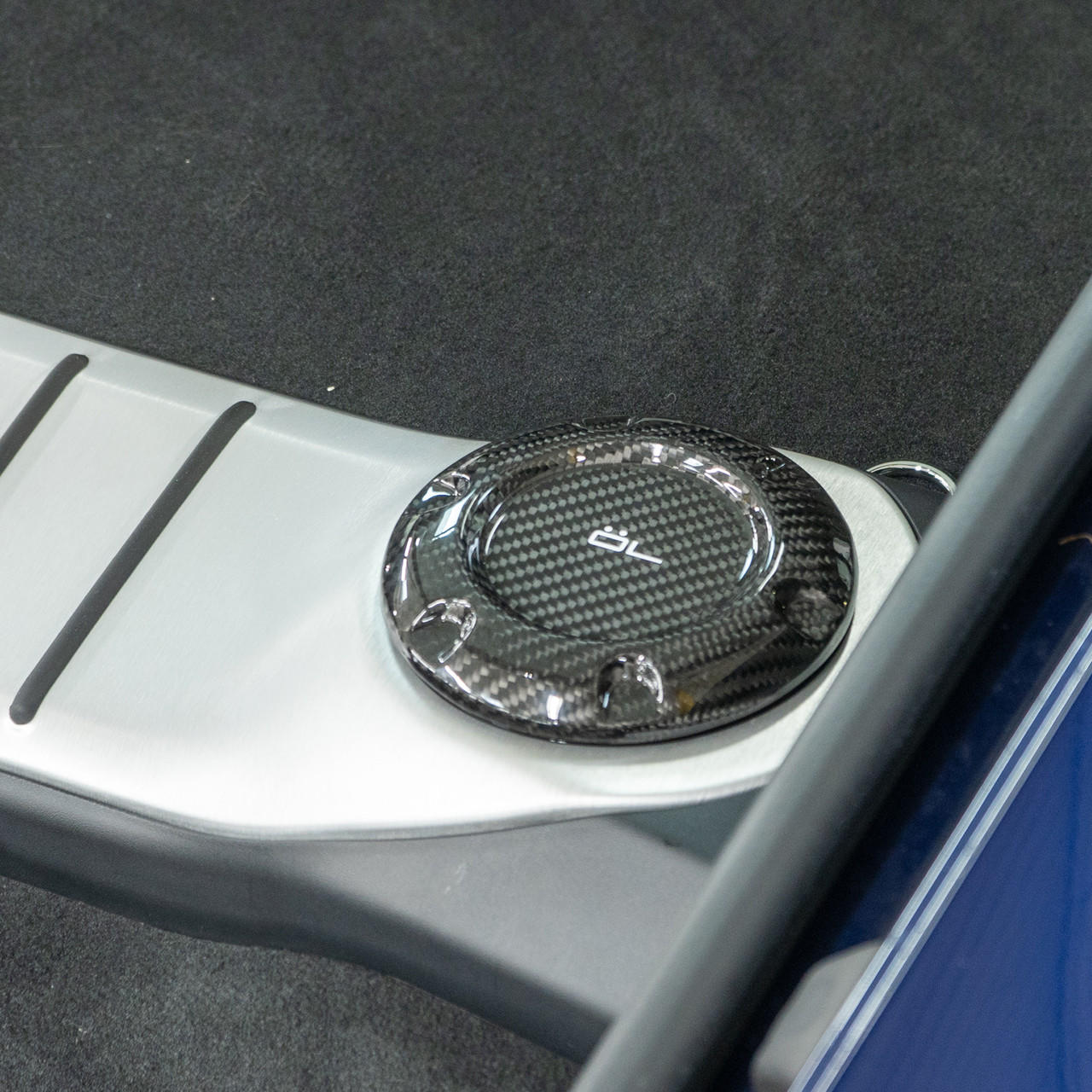 Fabspeed Porsche Cayman Carbon Fiber Oil & Water Caps (FS.POR.718.OWC)