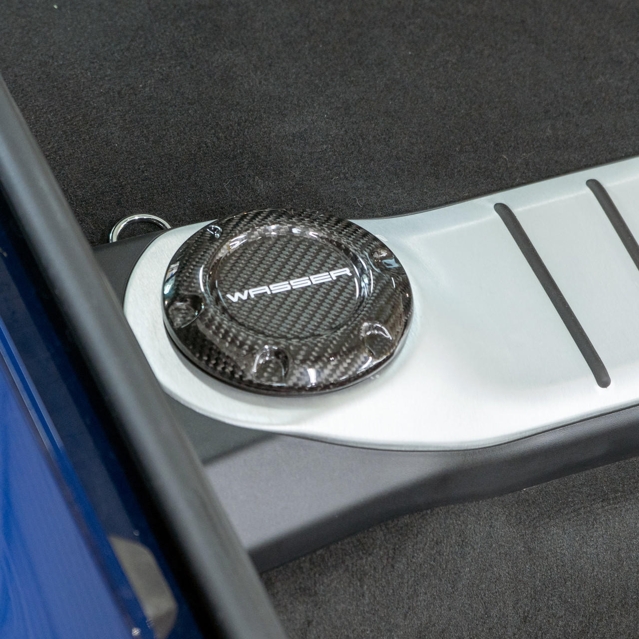 Fabspeed Porsche Cayman Carbon Fiber Oil & Water Caps (FS.POR.718.OWC)