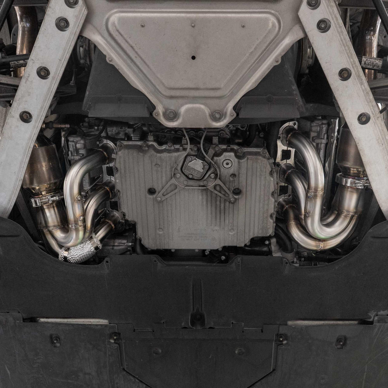 Fabspeed Porsche 987.2 Boxster / Cayman RENNKRAFT?? Modular Headers with HJS Catalytic Converters 2009-2012 (FS.POR.9872.MH.XXX)