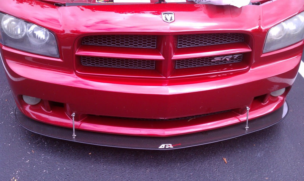 APR Dodge Charger SRT-8 Front Wind Splitter 2006-2010