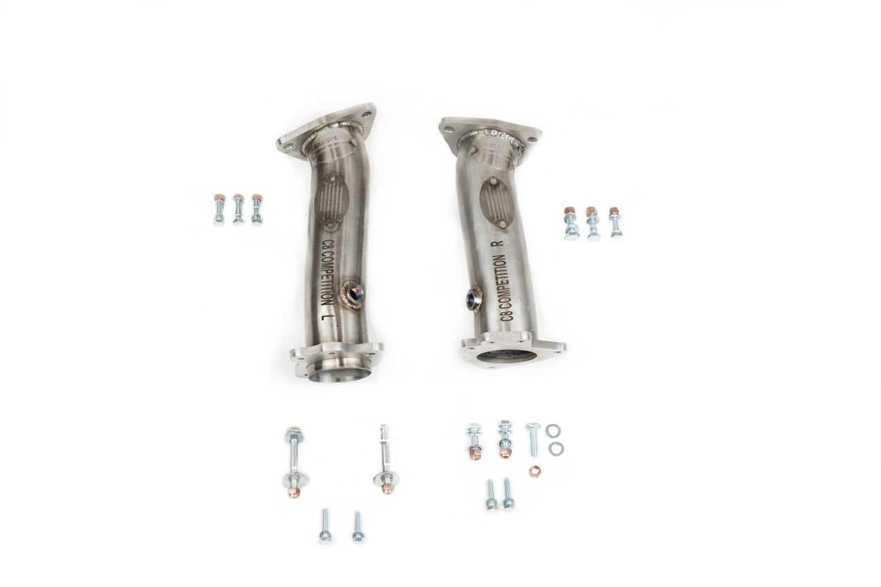 Fabspeed Chevrolet Corvette C8 link comp. Pipes 2020 Onwards (FS.CHEVY.C8.CB)