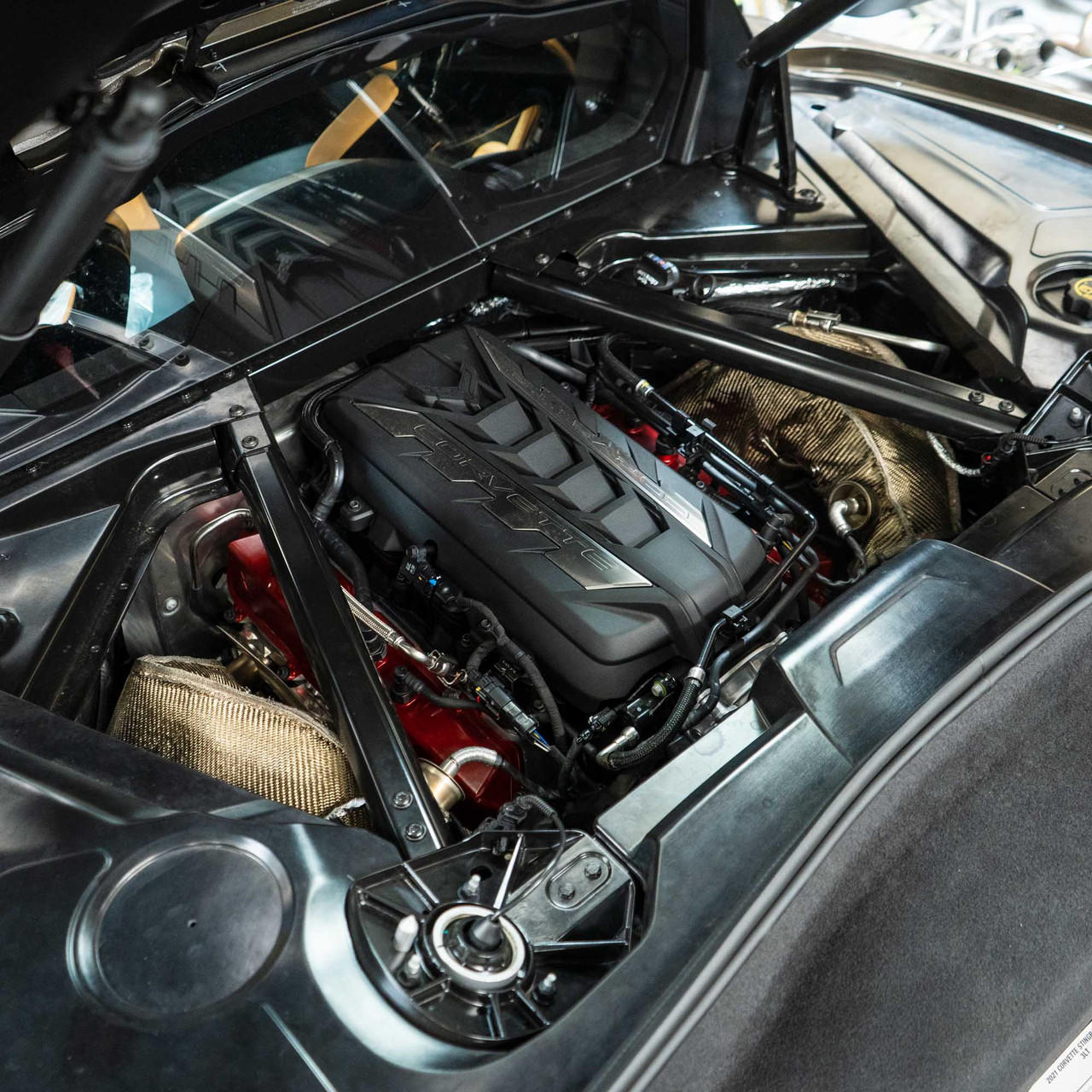 Fabspeed Chevrolet Corvette C8 Stingray / E-Ray Header Blankets 2020 Onwards (FS.CHEVY.C8.HDRBL)