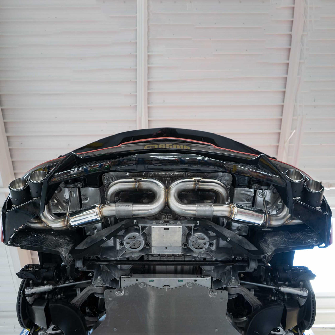 Fabspeed Chevrolet Corvette C8 Supersport X-Pipe Exhaust System 2020 Onwards (FS.CHEVY.C8.CBEX)
