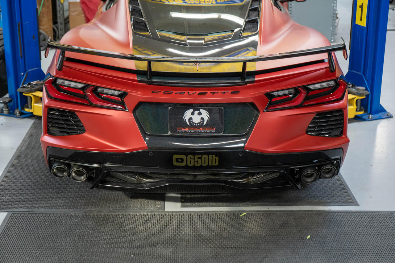 Fabspeed Chevrolet Corvette C8 Supersport X-Pipe Exhaust System 2020 Onwards (FS.CHEVY.C8.CBEX)