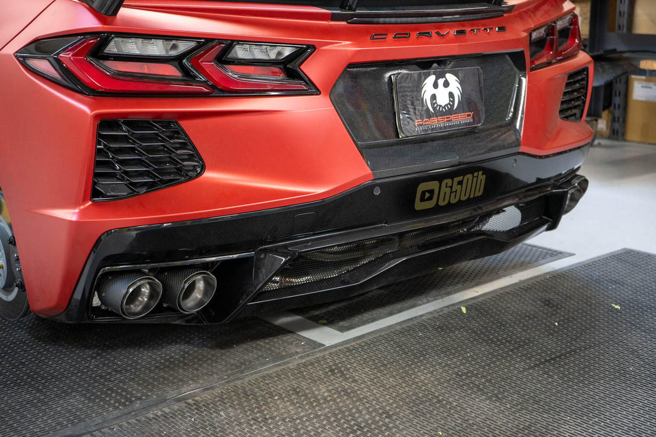 Fabspeed Chevrolet Corvette C8 Supersport X-Pipe Exhaust System 2020 Onwards (FS.CHEVY.C8.CBEX)