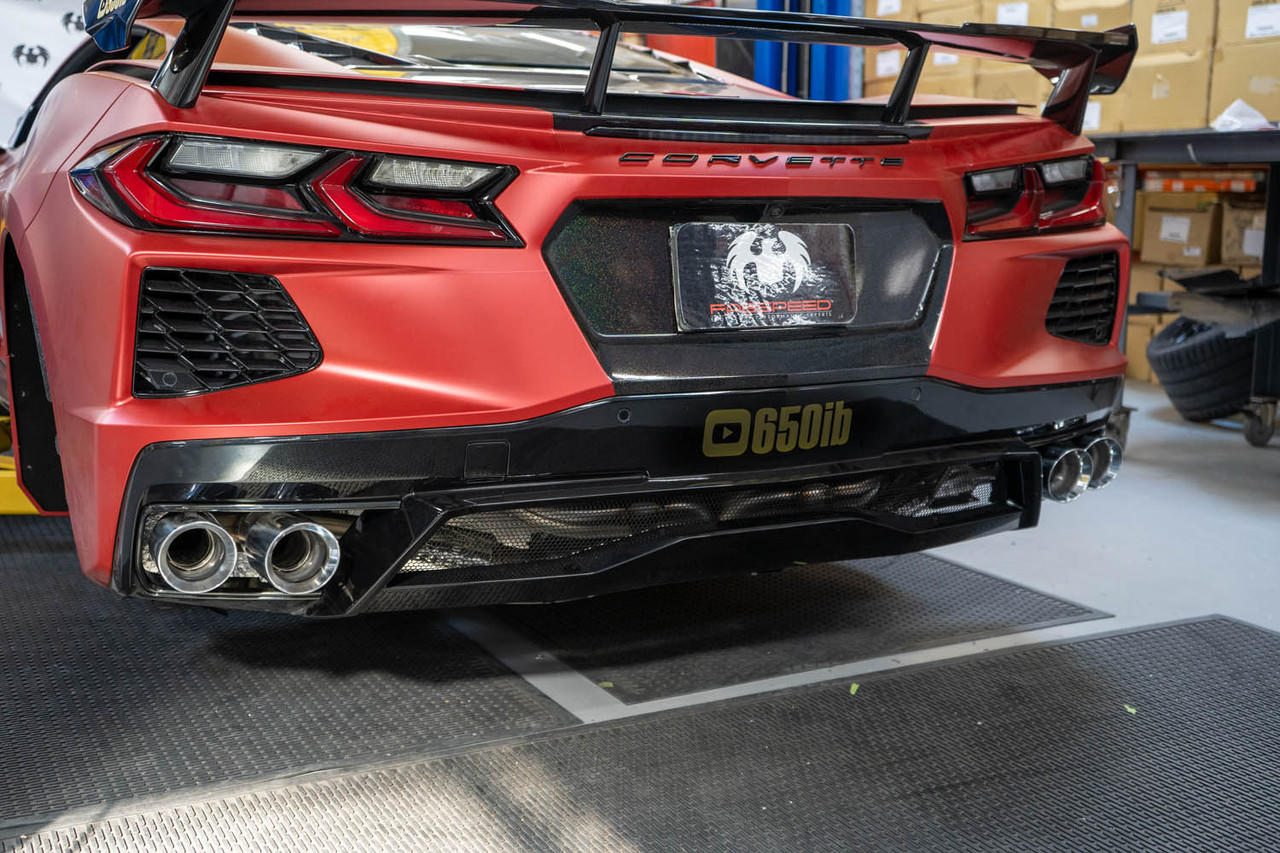 Fabspeed Chevrolet Corvette C8 Supersport X-Pipe Exhaust System 2020 Onwards (FS.CHEVY.C8.CBEX)