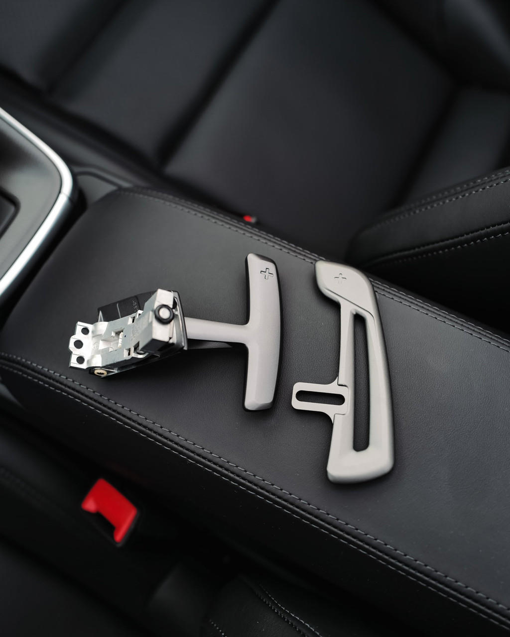 Fabspeed Porsche GT3 RS Style Aluminum Paddles For JQ Werks Madtrace?? Clubsport Magnetic Paddle Shifters (FS.POR.JQRS1)