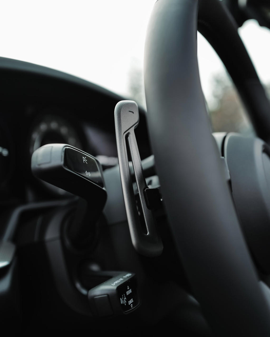 Fabspeed Porsche GT3 RS Style Aluminum Paddles For JQ Werks Madtrace?? Clubsport Magnetic Paddle Shifters (FS.POR.JQRS1)