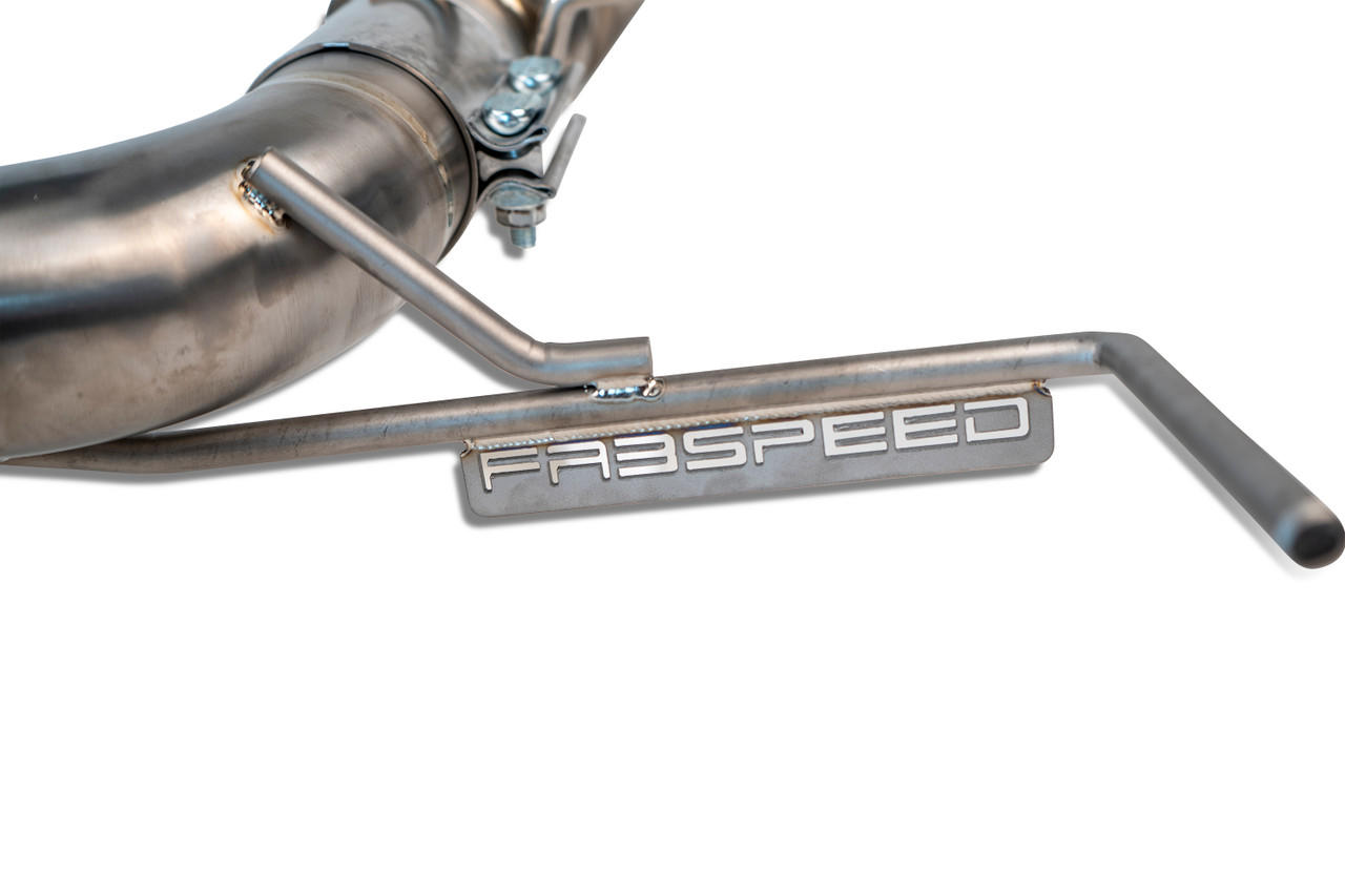 Fabspeed Chevrolet Corvette C8 Z06 Titanium Supersport X-Pipe Cat-Back Exhaust System 2023 Onwards (FS.CHEVY.C8Z06.SSX.TI)