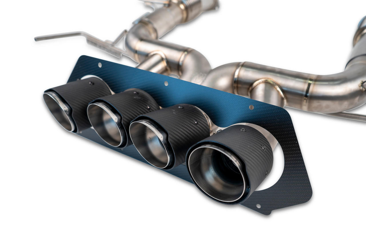 Fabspeed Chevrolet Corvette C8 Z06 Titanium Supersport X-Pipe Cat-Back Exhaust System 2023 Onwards (FS.CHEVY.C8Z06.SSX.TI)