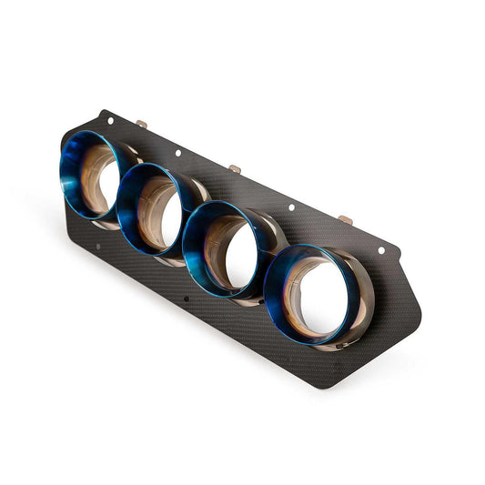 Fabspeed Chevrolet Corvette C8 Z06 Titanium Quad Tips 2023 Onwards (FS.CHEVY.C8Z06.QTTI)