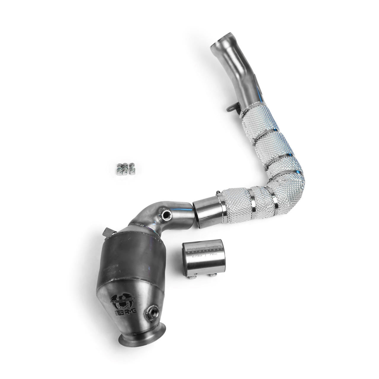 Fabspeed Mercedes-Benz AMG E-63s / GT63 Sport Cat Downpipes 2015-2021 (FS.MER.M177.SC)