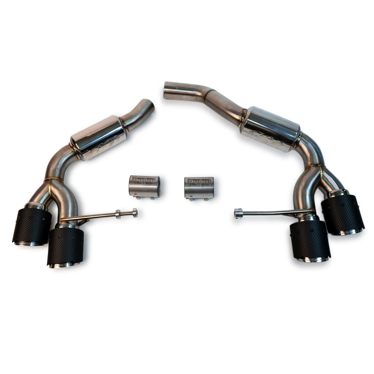 Fabspeed Porsche Macan S / GTS V6 Rear Slip-on Sport Exhaust 2019 - 2022 Onwards (FS.POR.19MCNV6.XXX)