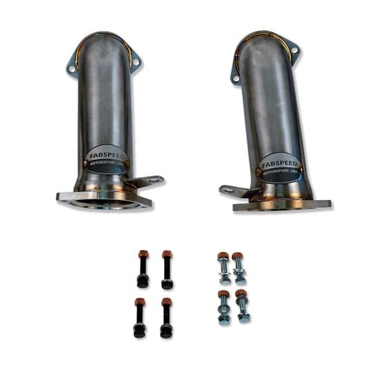 Fabspeed BMW M5 / X5M / X6M Secondary Downpipes 2024 Onwards (FS.BMW.F95LCI.SCB)