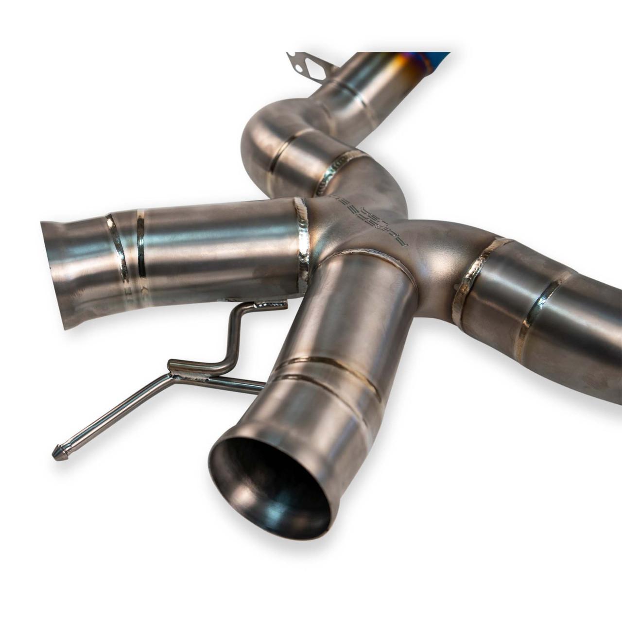 Fabspeed McLaren 650S Supreme Titanium X-Pipe Exhaust System 2014-2017 (FS.MCL.650S.GLDTI.OG)