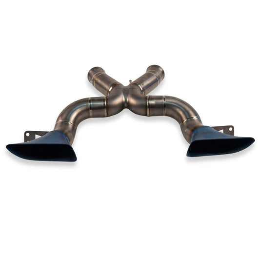 Fabspeed McLaren 650S Supreme Titanium X-Pipe Exhaust System 2014-2017 (FS.MCL.650S.GLDTI.OG)