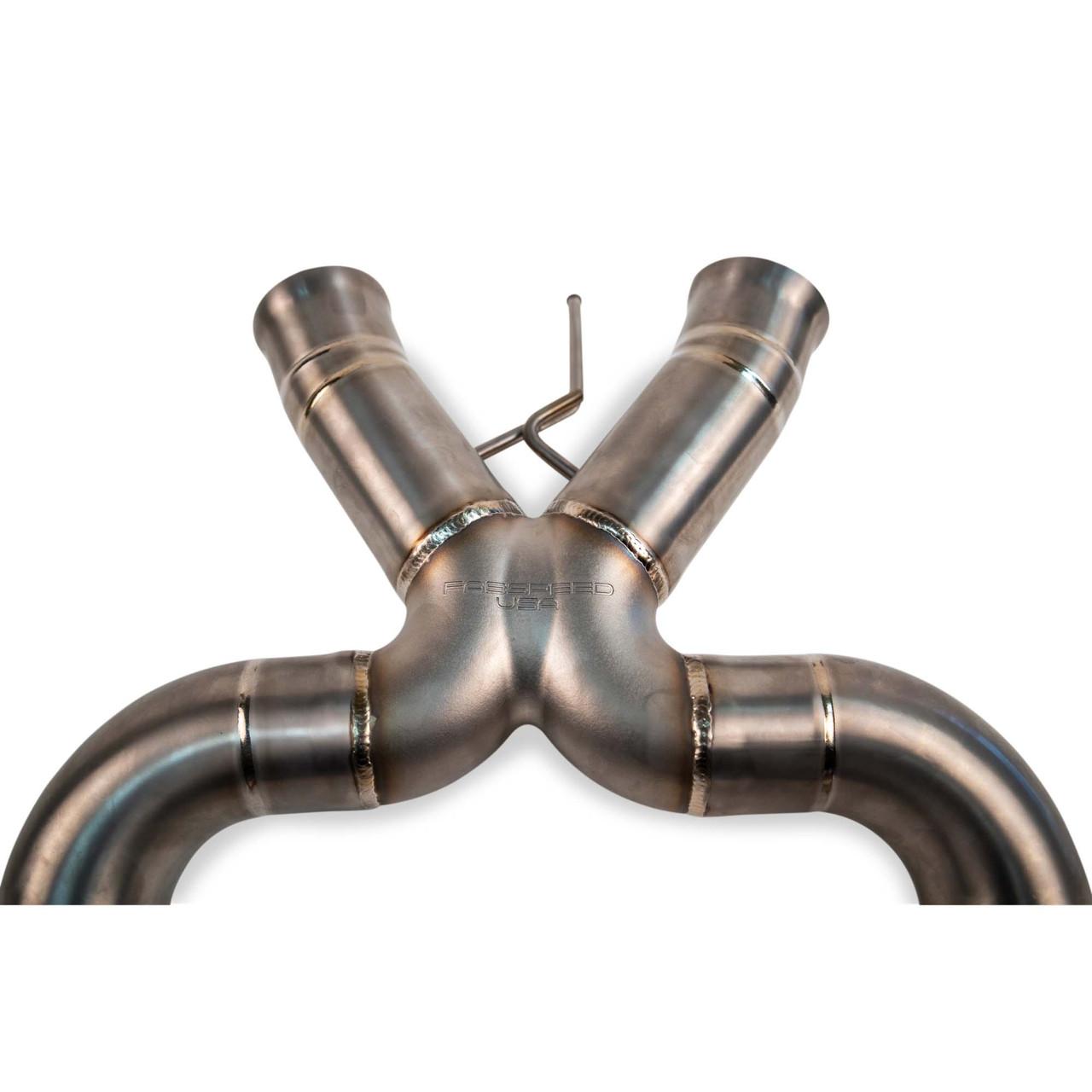 Fabspeed McLaren 650S Supreme Titanium X-Pipe Exhaust System 2014-2017 (FS.MCL.650S.GLDTI.OG)