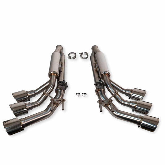 Fabspeed Mercedes-Benz G550 Valved Exhaust with Triple Tips 2019 Onwards (FS.MER.19G550.VLVTX)