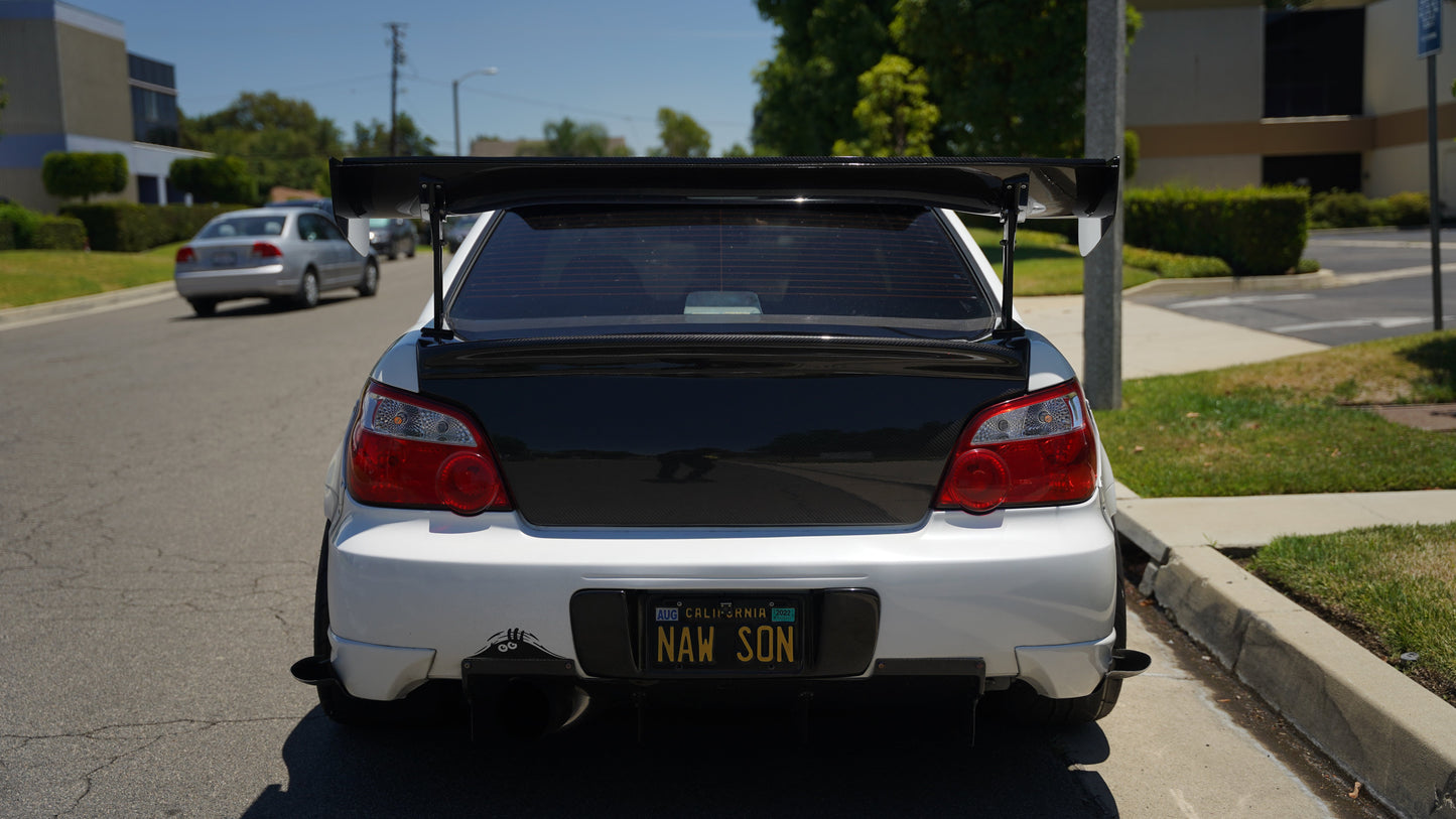 APR Subaru Impreza WRX/ STI Carbon Fiber License Plate Frame 2004-2007