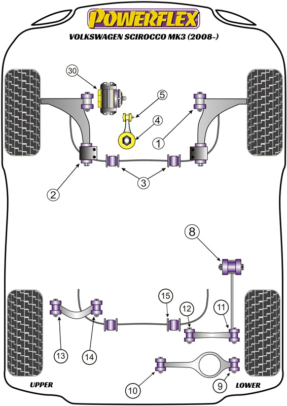 Volkswagen (PF3-1661) Jack Pad Adaptor