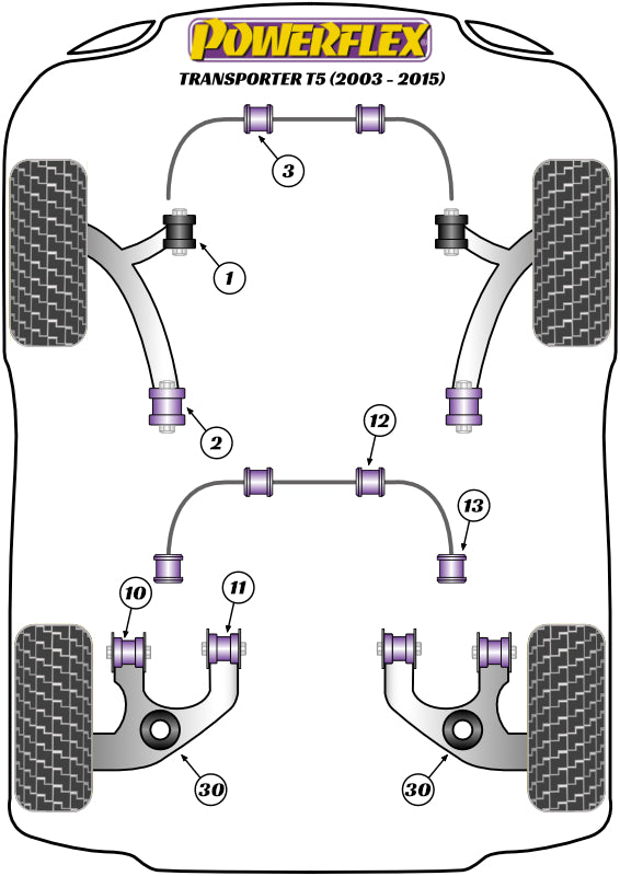 Volkswagen (PFA100-14) PowerAlign Camber Bolt Kit (14mm)
